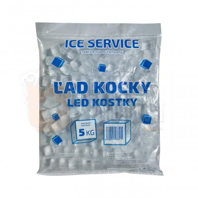 Ľad Kocky 5kg balenie